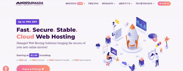 Boost Your Website's Performance with Hostarmada's Speed Optimization